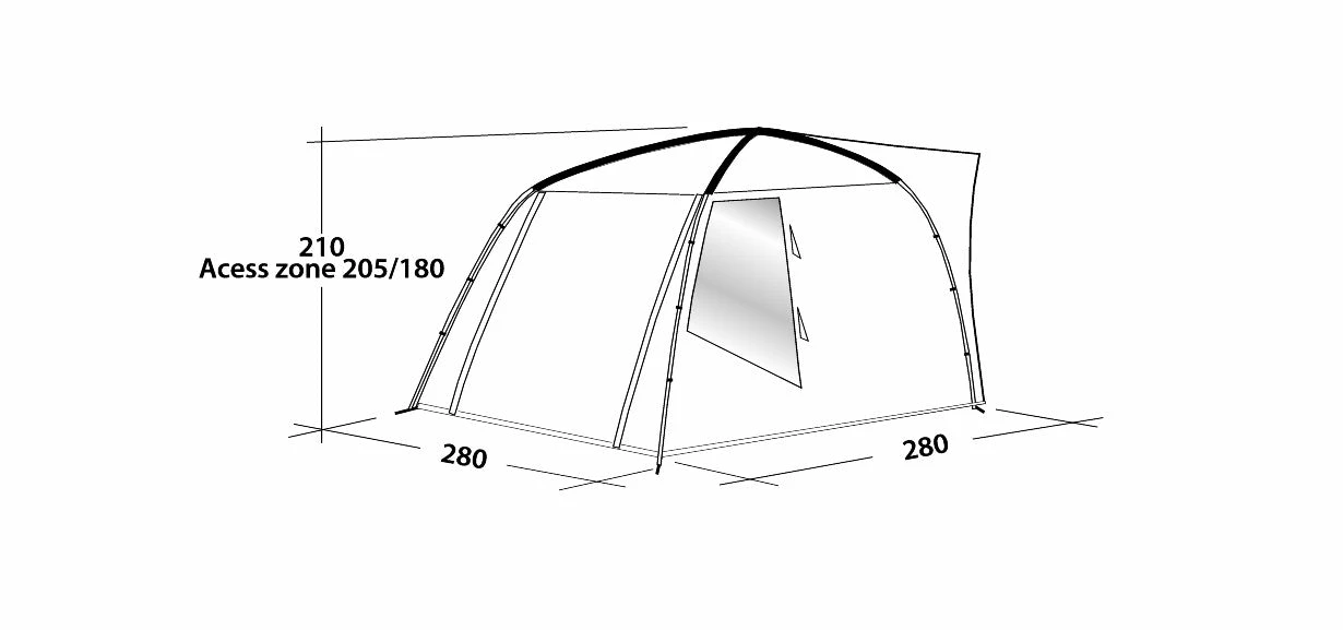 Easy Camp Fairfields Drive Away Awning (2022) - Image 5