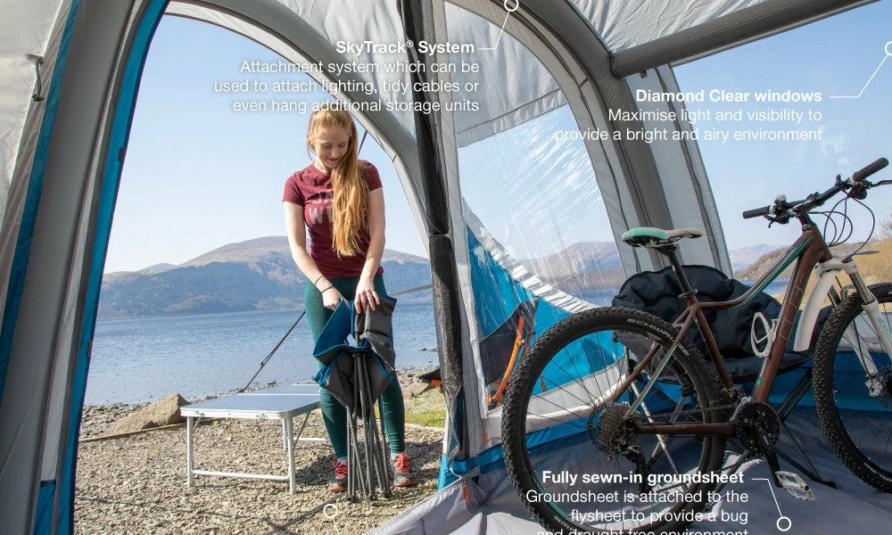 Vango Magra Air VW Drive Away Awning - Grey - Image 4