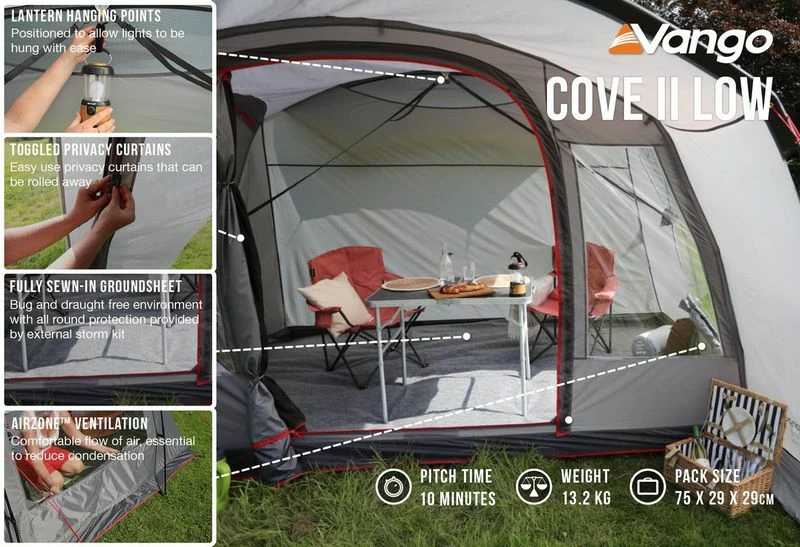 Vango Cove II Poled Drive Away Awning - Image 4