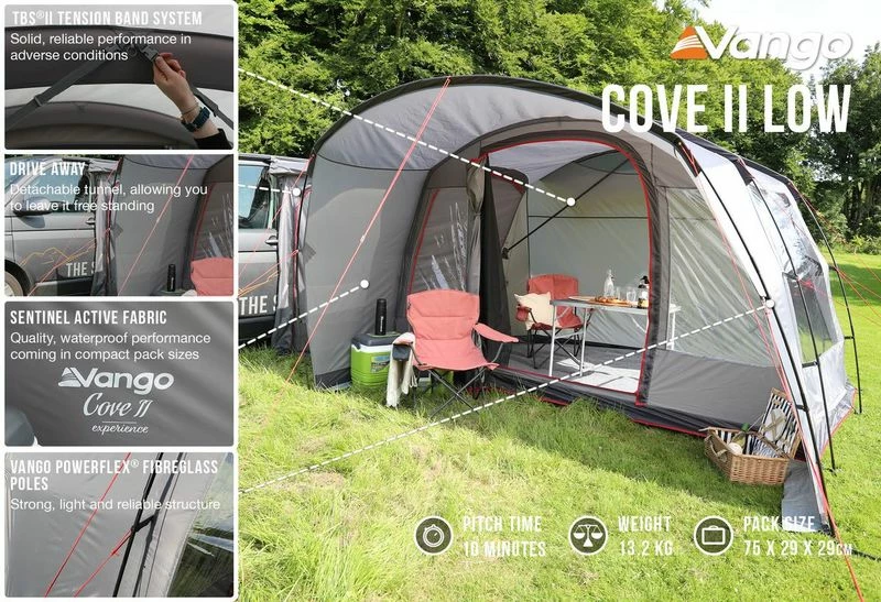 Vango Cove II Poled Drive Away Awning - Image 3