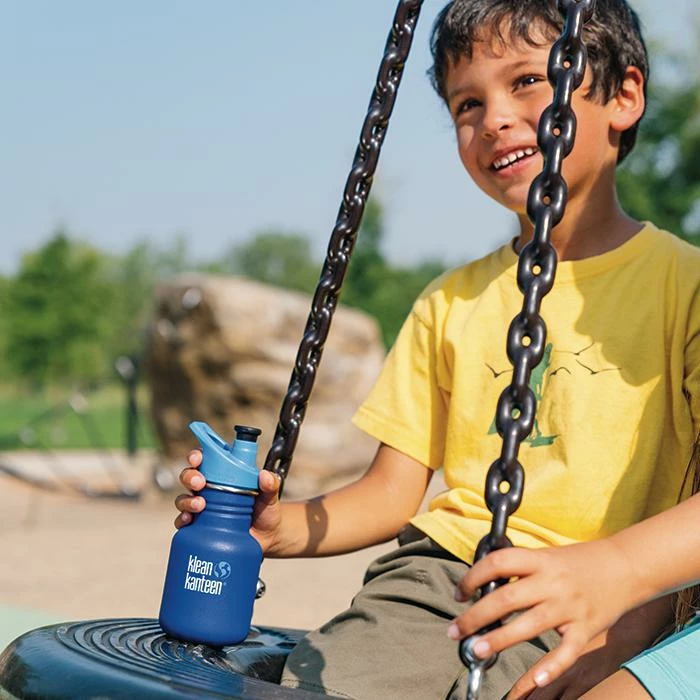 Klean Kanteen Kid Classic Sport Bottle 355ml - Grape Jelly - Image 4