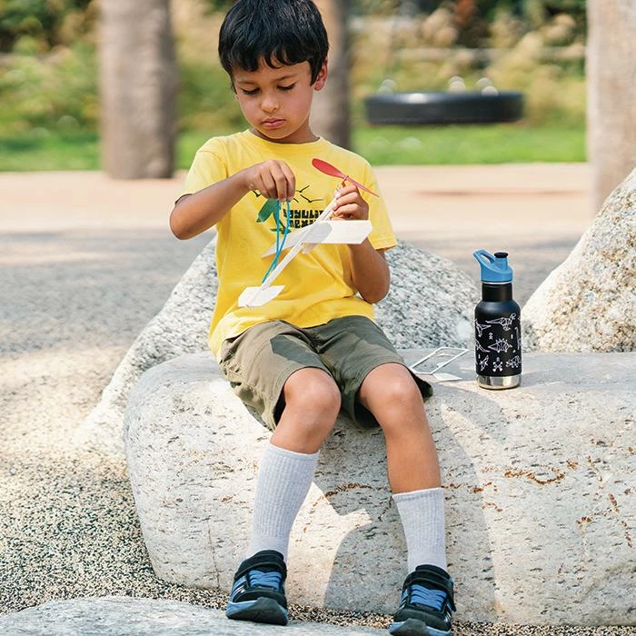 Klean Kanteen Insulated Kid Classic (355ml) - Brushed Stainless - Image 5