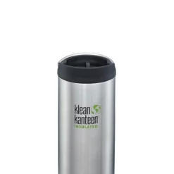 Klean Kanteen Insulated TK Wide With Café Cap 355ml - Brushed Steel