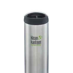 Klean Kanteen Insulated TK Wide With Café Cap 473ml - Brushed Steel