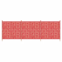 VW Yello 4 Pole Windbreak (RED)
