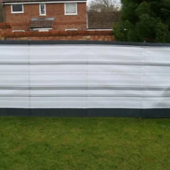 Blue Diamond Traditional 5 Pole Grey Windbreak